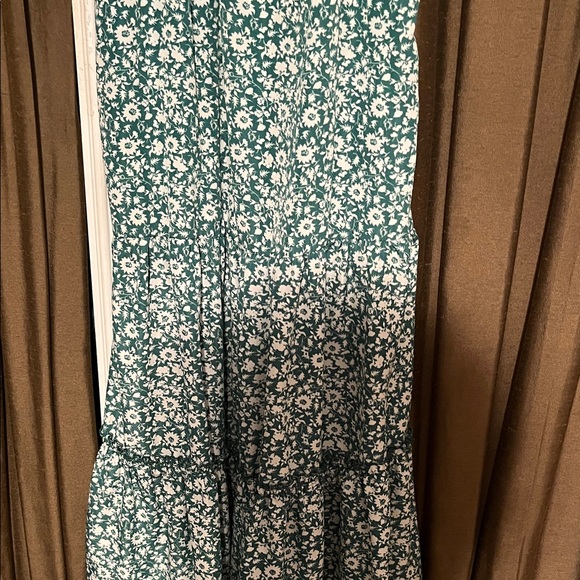 Green Floral Sundress - Picture 3 of 5